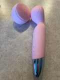 elvet Glow – Dual Action Cleansing & Vibrating Wand